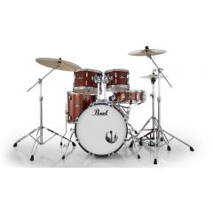 Pearl Roadshow+ rock 22" + pack Sabian Solar 3 cymbales + B-50 Burnt Orange Sparkle - Vue 2